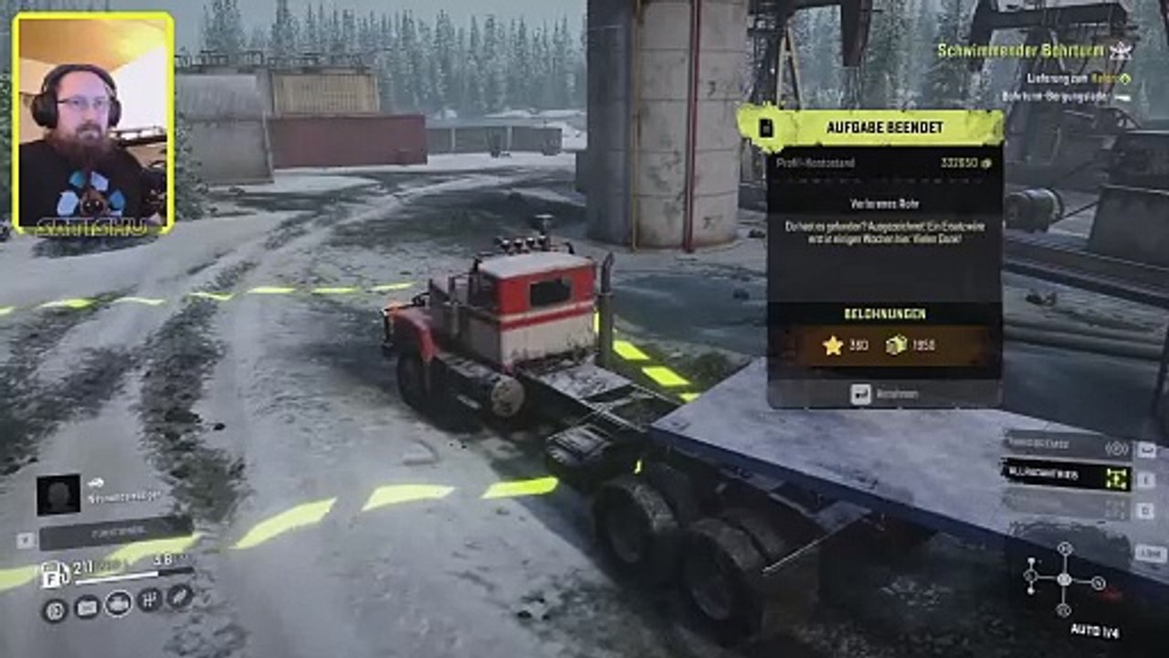 Mit langem Hänger unterwegs… SnowRunner #123