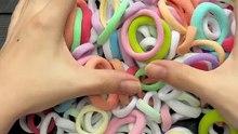 VEED_Easy Craft with Hair Rubber Bands Tutorial #tutorial #craft #DIY #vikistudiodiy