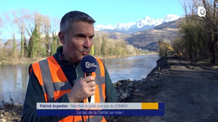 Crues record à Meylan : le lac de la Taillat menace de déborder 🌊