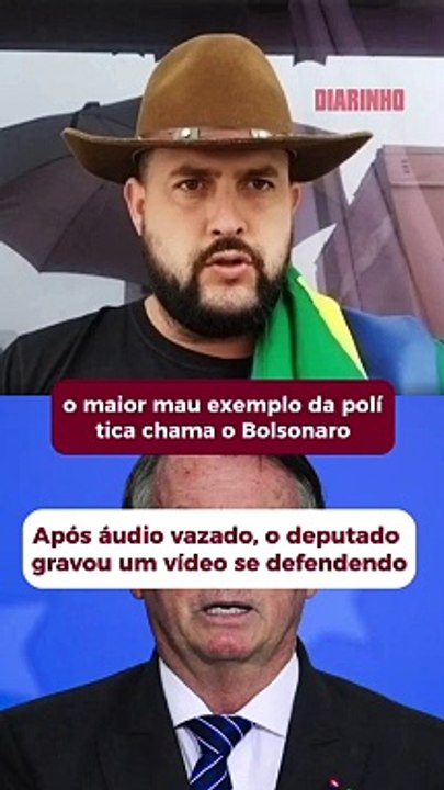 Em áudio vazado, Zé Trovão diz que "o maior mau exemplo pra política se chama Bolsonaro”