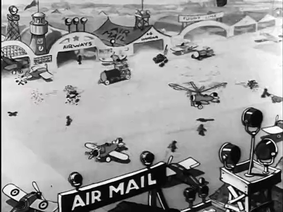Mickey Mouse - The Mail Pilot
