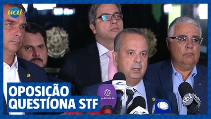Oposição questiona ações do STF