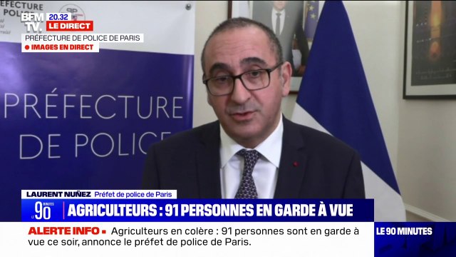 Une posture constructive et défensive : Laurent Nuñez, préfet de police de Paris affirme que 4.000 policiers et gendarmes sont mobilisés