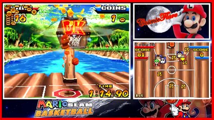 Mario Slam Basketball (Mario Hoops_ 3-on-3) - CW - Flower Tourney _ Normal Mode