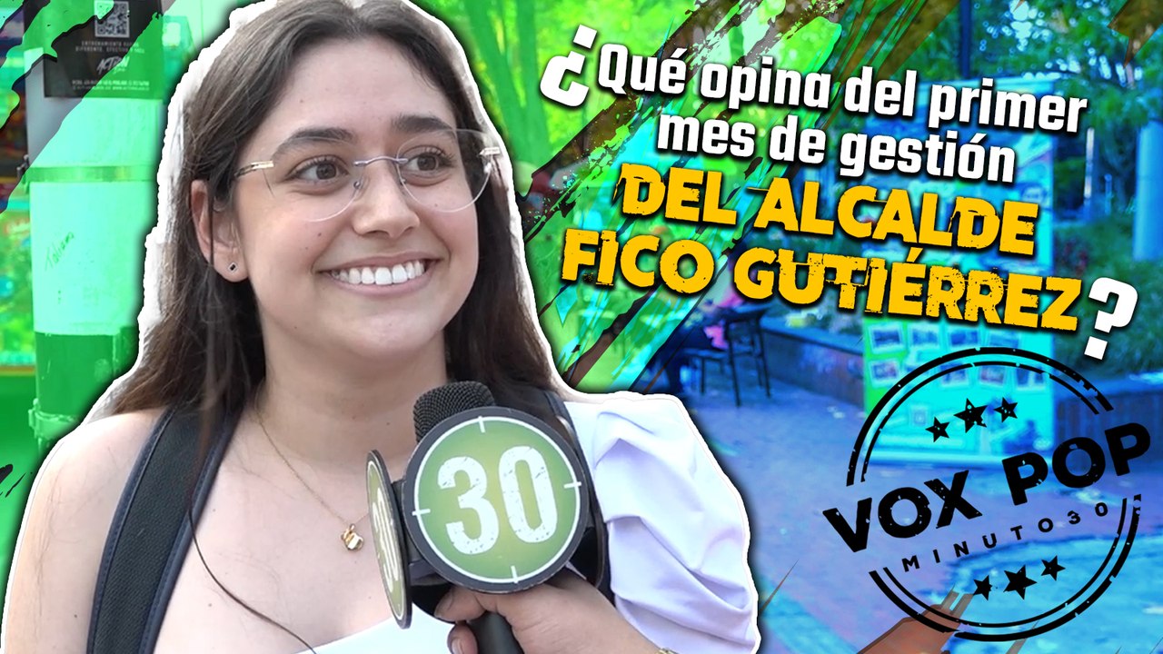 Vox Pop: ¿Qué opina del primer mes de gestión del alcalde Fico Gutiérrez?