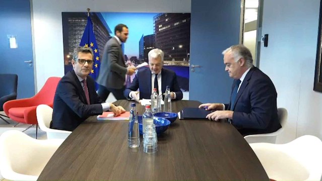 Bolaños, Pons y Reynders se verán otra vez el 12 de febrero