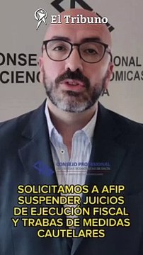 El Consejo Profesional de Ciencias Económicas de Salta, la Cámara de Pequeños y Medianos Empresarios, el Colegio de Graduados en Ciencias Económicas de Salta y la Cámara de Comercio e Industria mostraron su preocupación por la eliminación de la moratoria