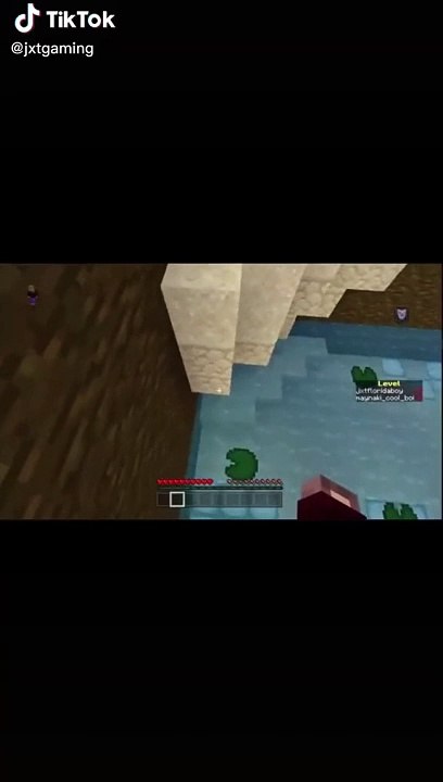 Thanks Minecraft for the crouch mod