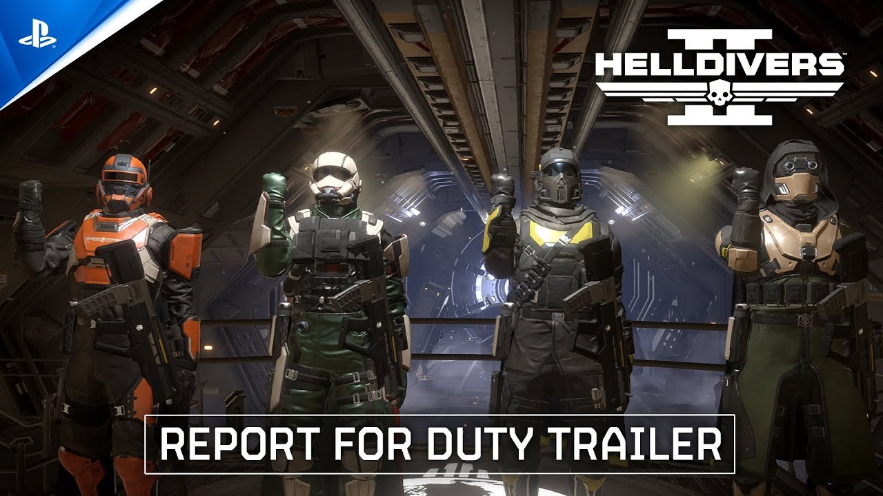 Helldivers 2 - Trailer "Report for Duty"