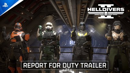 Prepárate para la acción. Tráiler de Helldivers 2