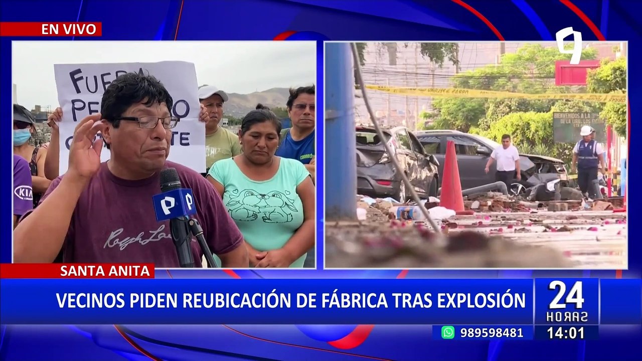Santa Anita: vecinos denuncian contaminación ambiental tras explosión en fábrica de Pepsico