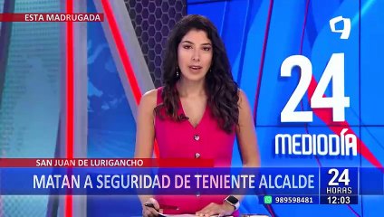 Sicarios asesinan a sereno en un parque del Callao
