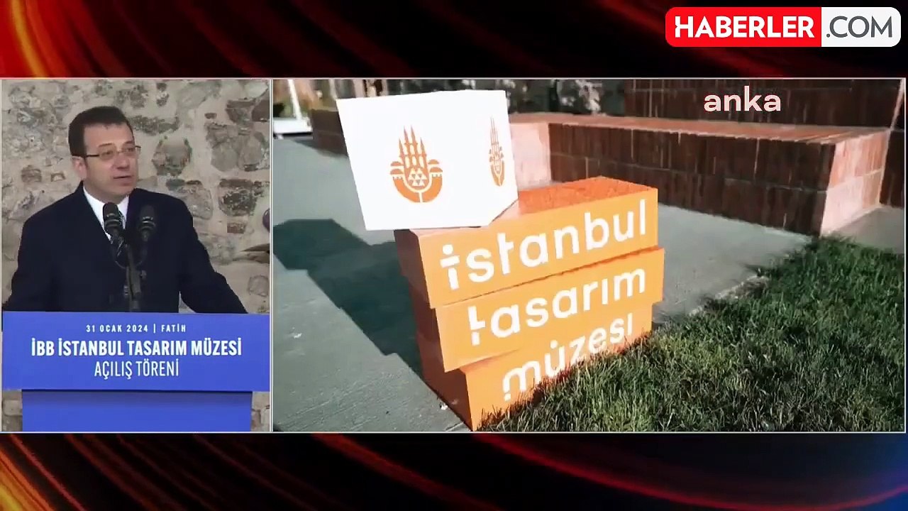 İstanbul Tasarım Müzesi Açılışında Konuşan İmamoğlu: "5 Yıl Daha Bu Onurlu Göreve Talibiz ve Bu Görevi Yerine Getirmek İçin Hazırız"