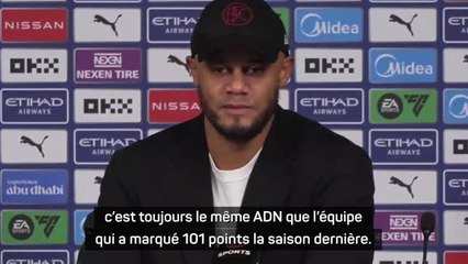 22e j. - Kompany : "Toujours le même ADN que l'équipe qui a marqué 101 points la saison dernière"
