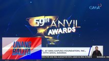 GMA Network, Inc. & GMA Kapuso Foundation, Inc., pinarangalan sa 59th Anvil Awards | UB