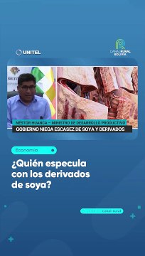 ¿Quién especula con los derivados de soya?