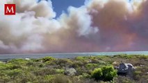 Incendios forestales obligan a evacuaciones en la ciudad del Cabo Occidental en Sudáfrica