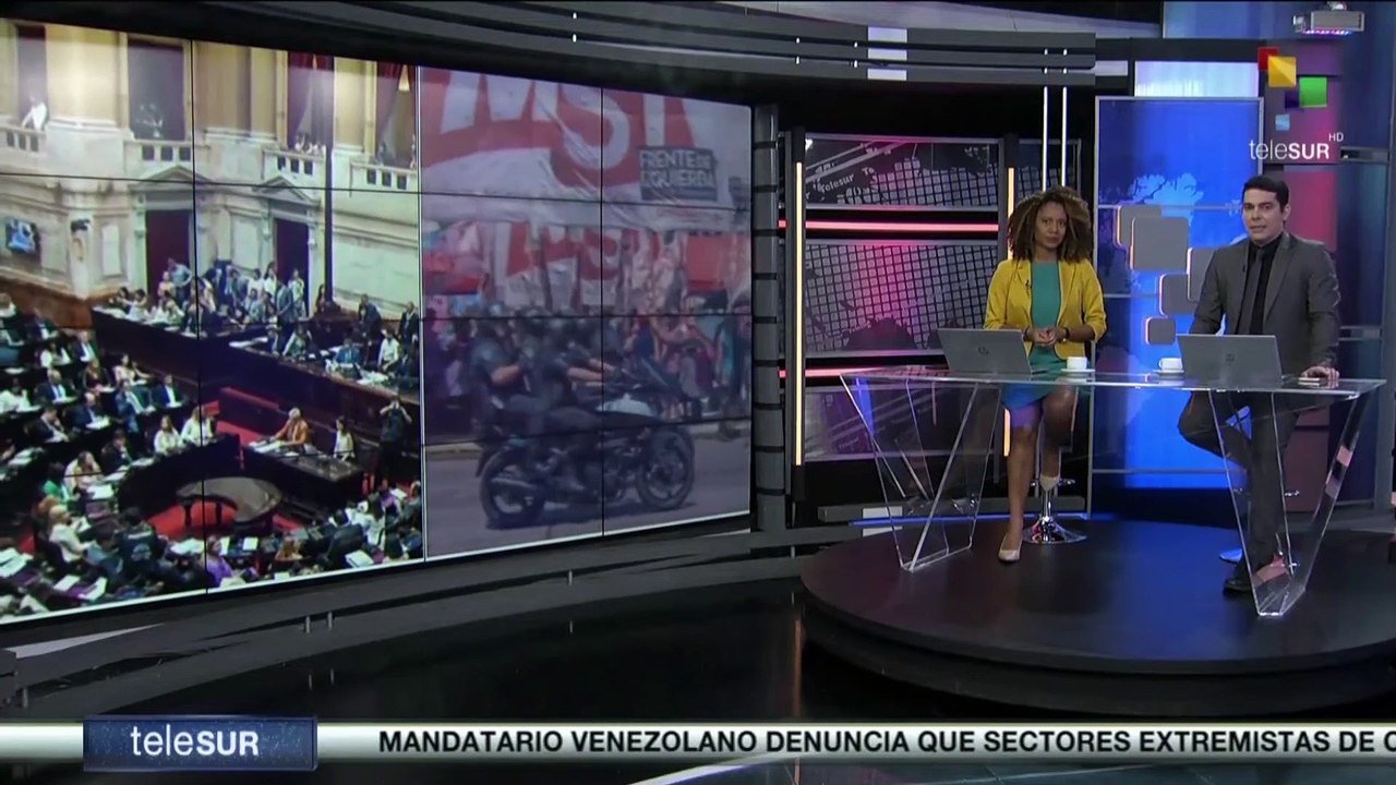 Argentinos salen a las calles para rechazar la Ley Ómnibus impulsada por Milei