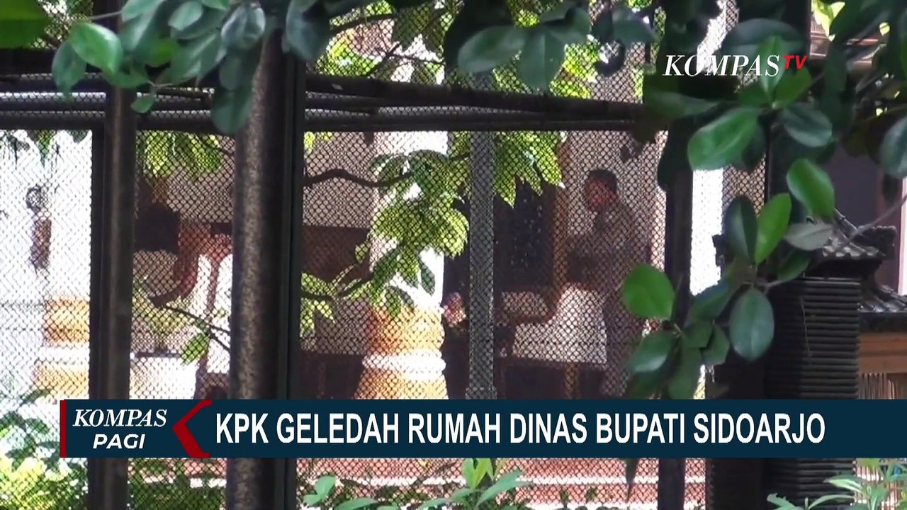 Penyidik KPK Geledah Rumah Dinas Bupati Sidoarjo dan Pendopo Delta Wibawa