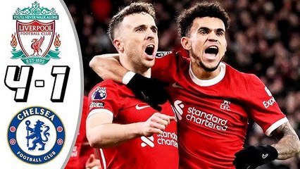 Liverpool vs Chelsea 4-1 Highlights & All Goals 2024