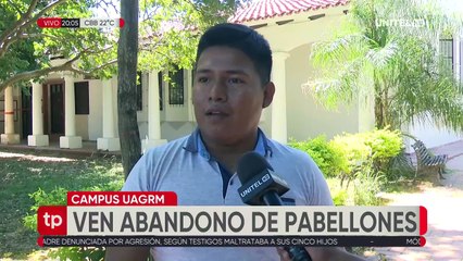 Cazador Urbano: El campus de la Uagrm luce abandonado y sin mantenimiento