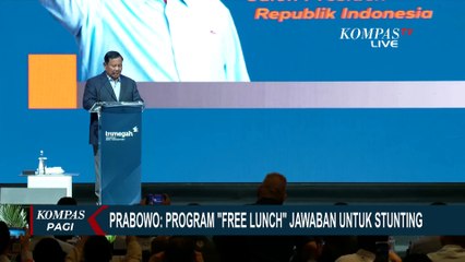 Prabowo Bicarakan Program 'Free Lunch' Bisa Jadi Jawaban Masalah Stunting di Indonesia