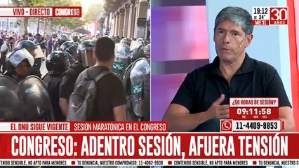 Abal Medina: "El show de la policía saca la atención de donde tendría que estar"