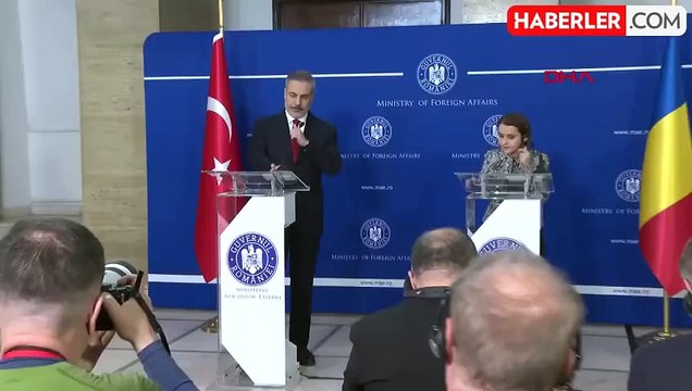 Dışişleri Bakanı Hakan Fidan, Romanya'ya yaptığı ziyaret kapsamında İsrail'i Uluslararası Adalet Divanı'nın ihtiyatı tedbir kararını uygulamaya çağırdı