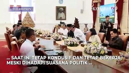 Sandiaga Uno Ungkap Situasi Kabinet Presiden Jokowi: Kondusif walau Banyak Gonjang-ganjing