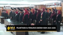 Yasardin Lantik Secara Serentak 34 Pengurus Daerah IKAHI Periode 2023-2026 - MA NEWS