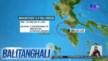 PHIVOLCS: Abra de Ilog, Occidental Mindoro, niyanig ng magnitude 4.9 na lindol | BT