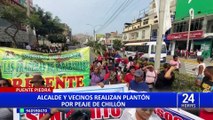 Puente Piedra: vecinos exigen cierre definitivo de peaje Chillón