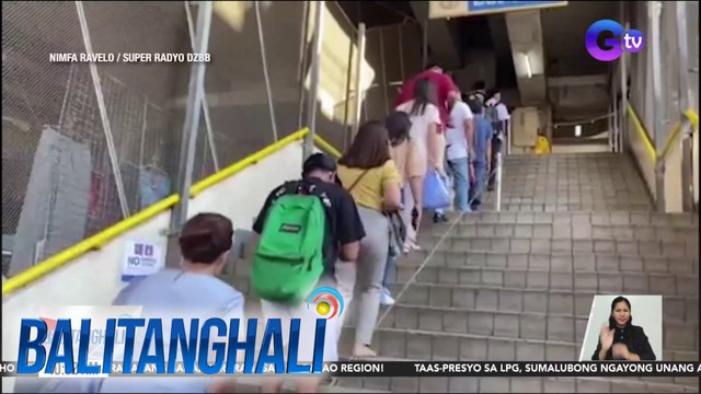 LRT-1, balik-operasyon na matapos magkaaberya kaninang umaga dahil sa nasirang bagon | BT