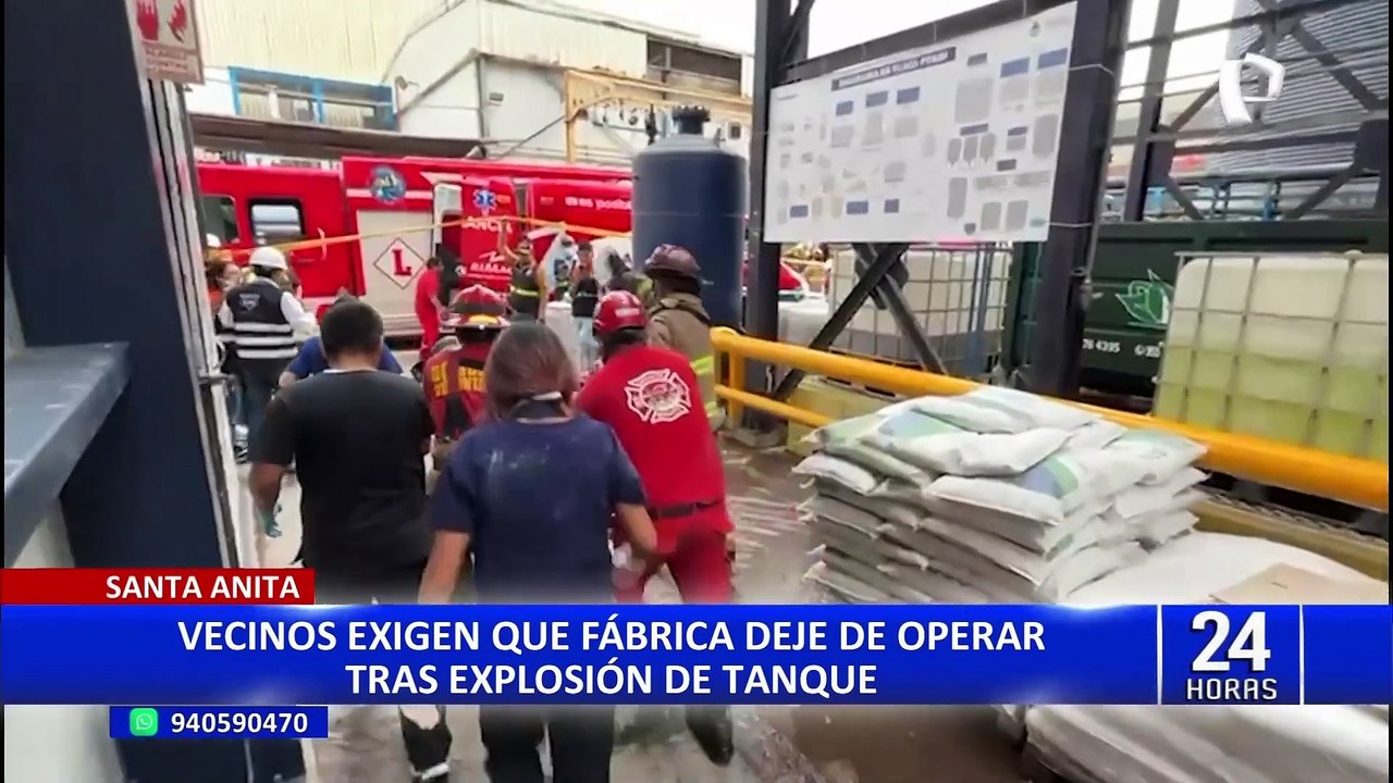 Santa Anita: tras explosión de fábrica, vecinos piden cierre definitivo del local