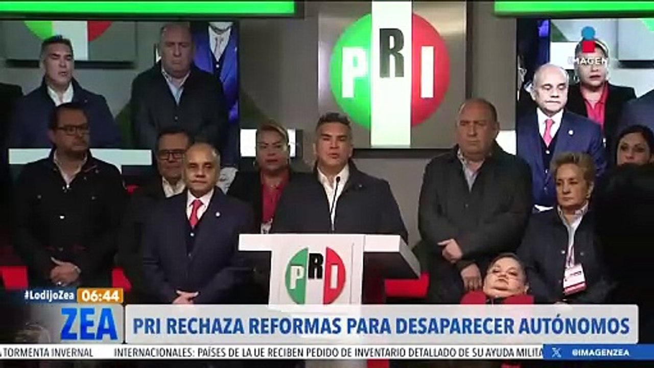 El PRI rechaza las reformas para desaparecer a instituciones autónomas