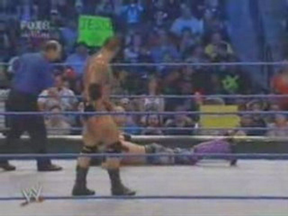 Batista vs edge (smackdown juin 2007)
