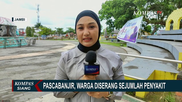 Sejumlah Korban Banjir di Jambi Mulai Diserang Penyakit Diare hingga ISPA