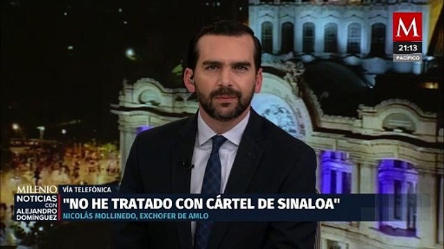 Nicolás Molinero desmiente acusaciones de vínculos con el cártel de Sinaloa sobre AMLO