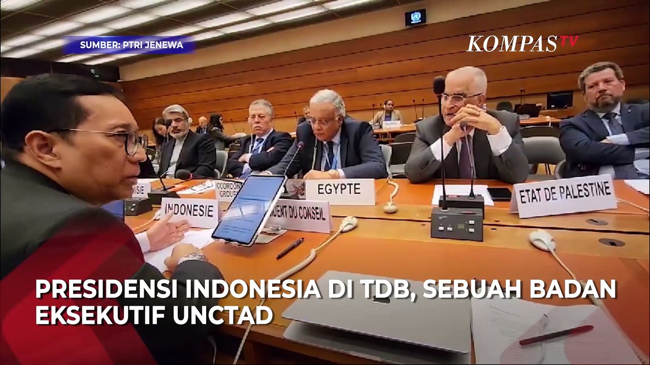 Pimpin Sidang UNCTAD, Indonesia Dorong Isu Pemulihan Ekonomi Palestina