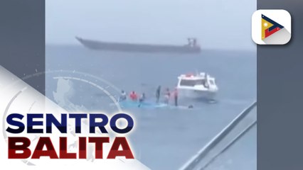 Dalawang tripulante, patay sa banggaan ng isang ferry at water taxi sa Verde Island sa Batangas;
