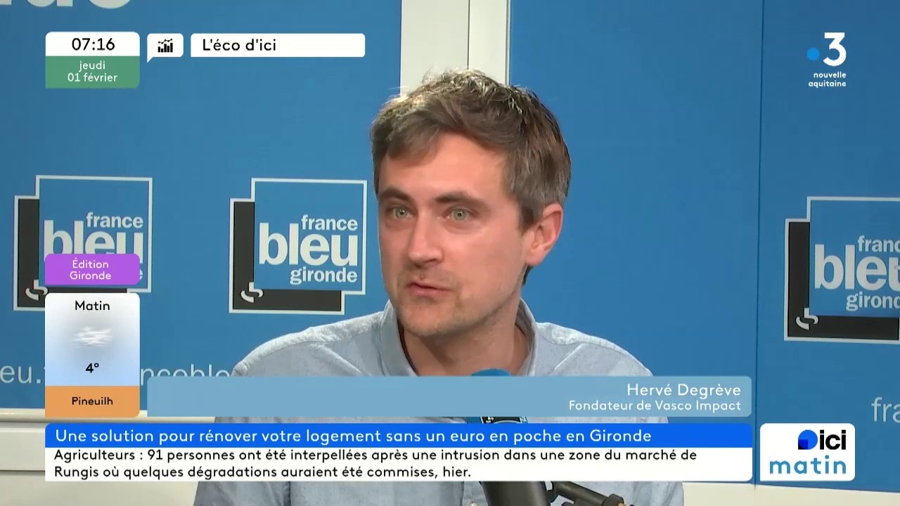 Hervé Degrève, co-fondateur de Vasco impact