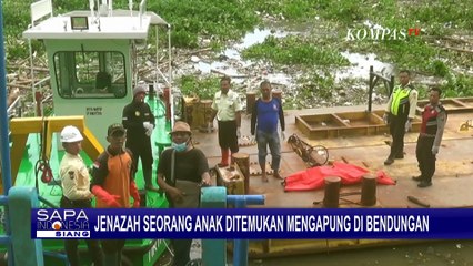 Temuan Jasad Seorang Anak Mengapung di Bendungan Sengguruh: Pakai Kaos Putih Lengan Merah