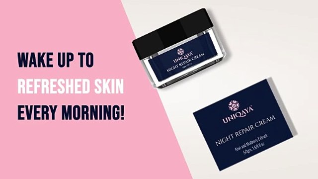 Hyaluronic Acid Night Cream | Natural Ingredients | Shea Butter | Mulberry Extract