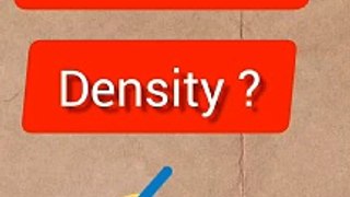 What is density_-_density in short_-_physics in short