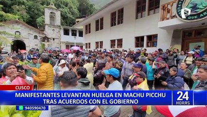 Machu Picchu: ¿Cuáles fueron los acuerdos a los que se llegó para levantar la huelga en Cusco?