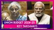 Union Budget 2024-25: Highlights From Nirmala Sitharaman’s Interim Budget