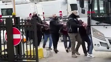 Kilise saldırısında şüpheliler adliyeye sevk edildi