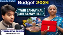Union Budget 2024-25: Historic Milestone for India | Minister Scindia Speaks | Oneindia News