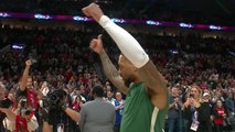 Lillard given standing ovation on Portland return