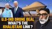 U.S Blocks Drone Sale to India Amid Alleged Khalistani Assassination, Says Reports| Oneindia News